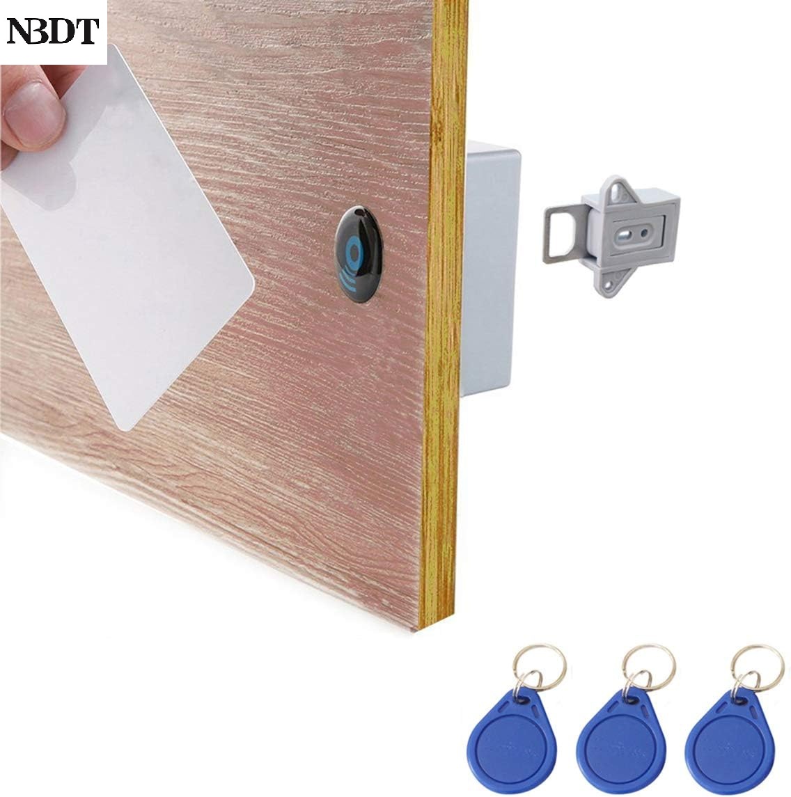 Diy Electronics Cabinet - 1Pc RFID 電子隠しキャビネットロック DIY フリーボーリングインテリジェントセンサークローゼットワードローブ靴引き出し食器棚パントリー