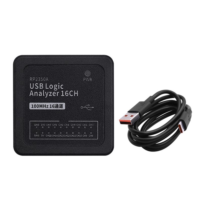 Logic Analyzer Usb - B14C RP2350A マイクロコントローラー 16CH USB-C USB