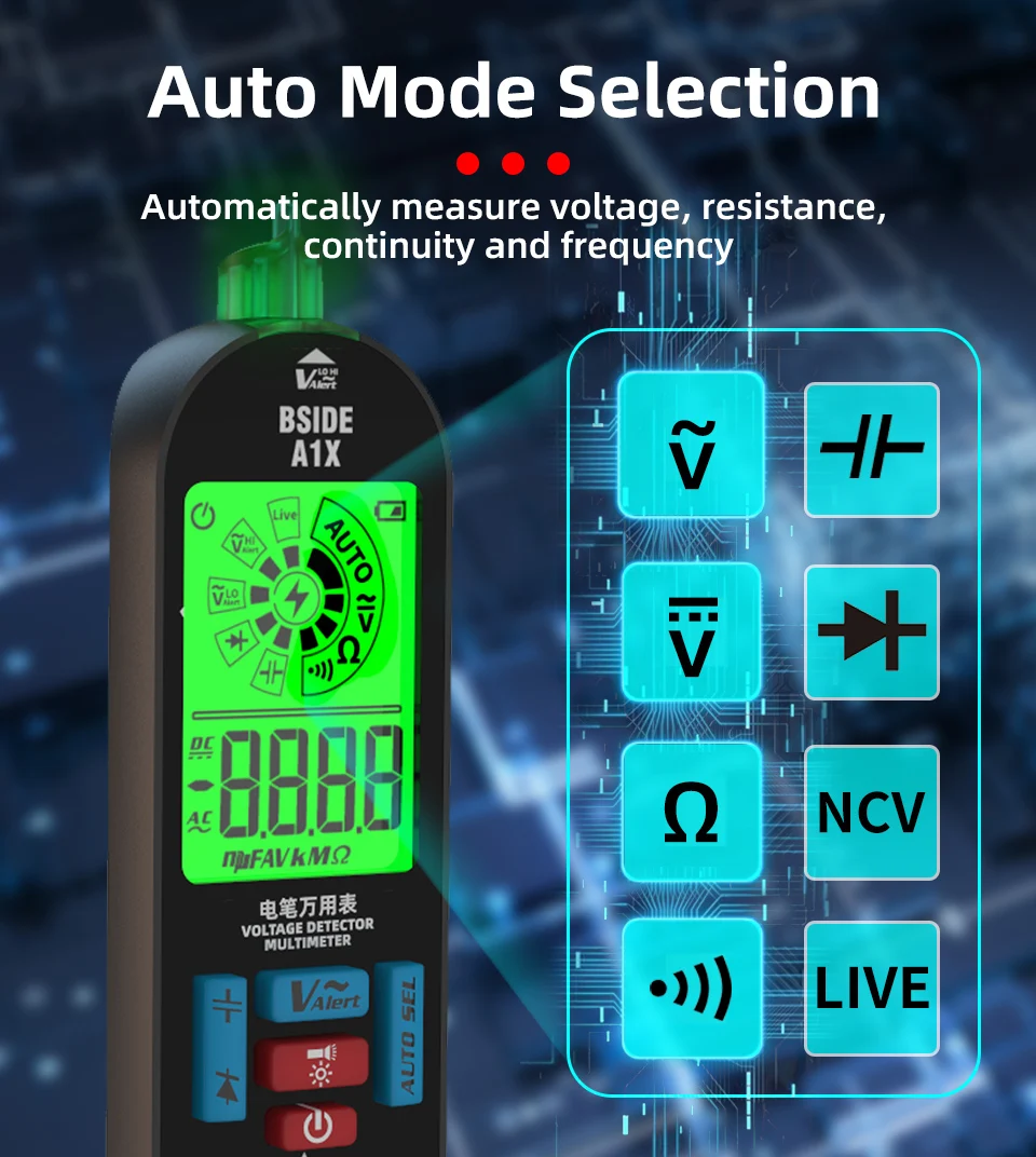 BSIDE A1/A1X スマートデジタルマルチメータ電子  - Logic Analyzer Usb のレビューと価格