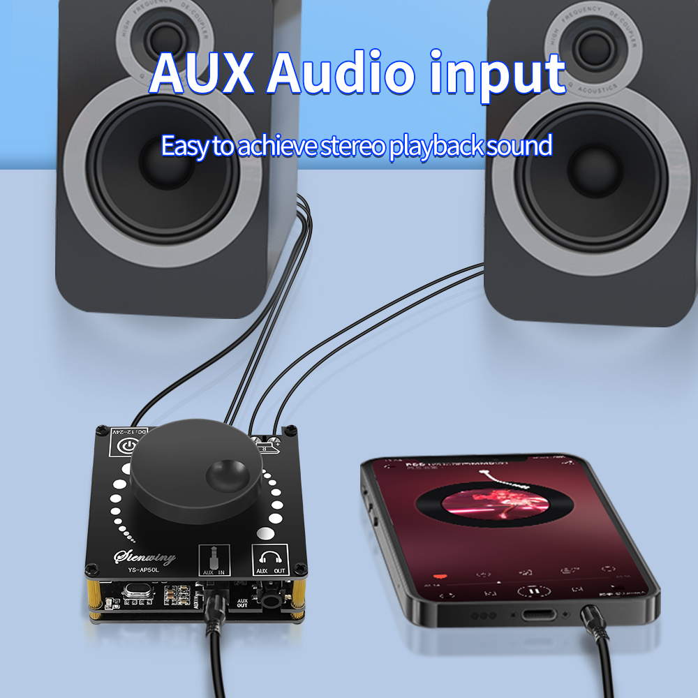 DIYオーディオ改造モジュール 50W×2 ミニデジタルステ - Diy Audio Electronics Kit のレビューと価格